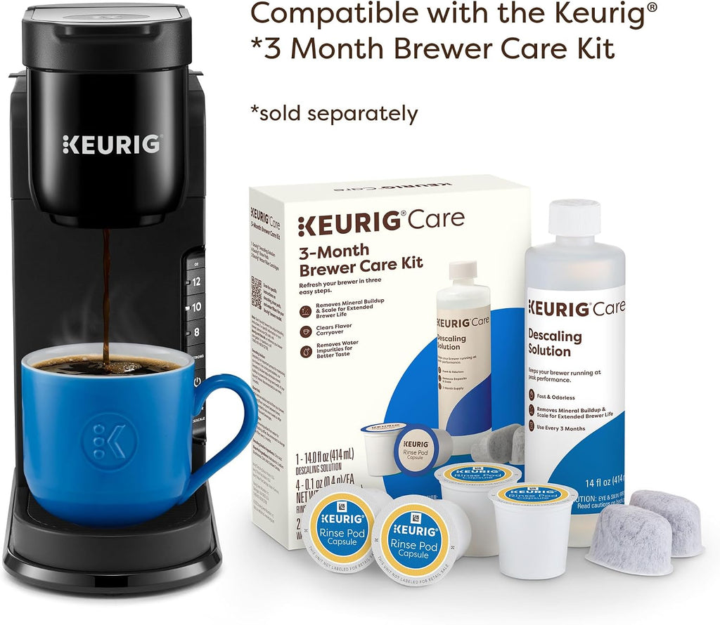 Keurig K-Express Single Serve K-Cup Pod Coffee Maker, 3 Brew Sizes, Strong Button Feature, 42oz Removable Reservoir, Black | 3 Brew Sizes, Strong Button Feature, Removable Reservoir