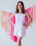Women's Active Dress - Pink Stripe