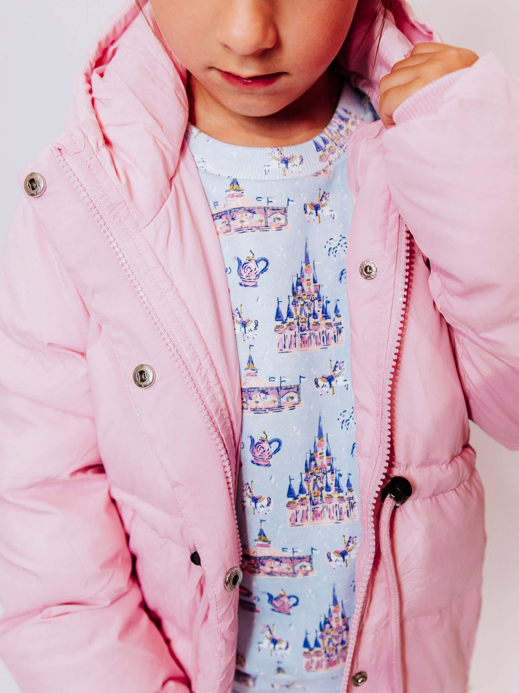 Puffer Jacket - Rose Mist