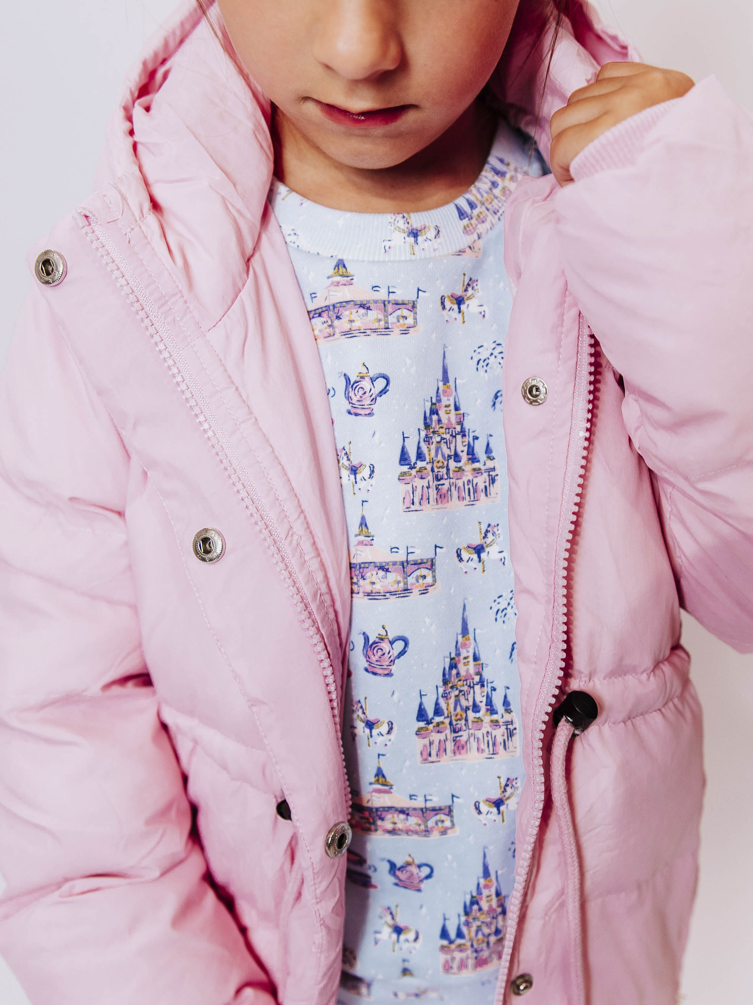 Puffer Jacket - Rose Mist