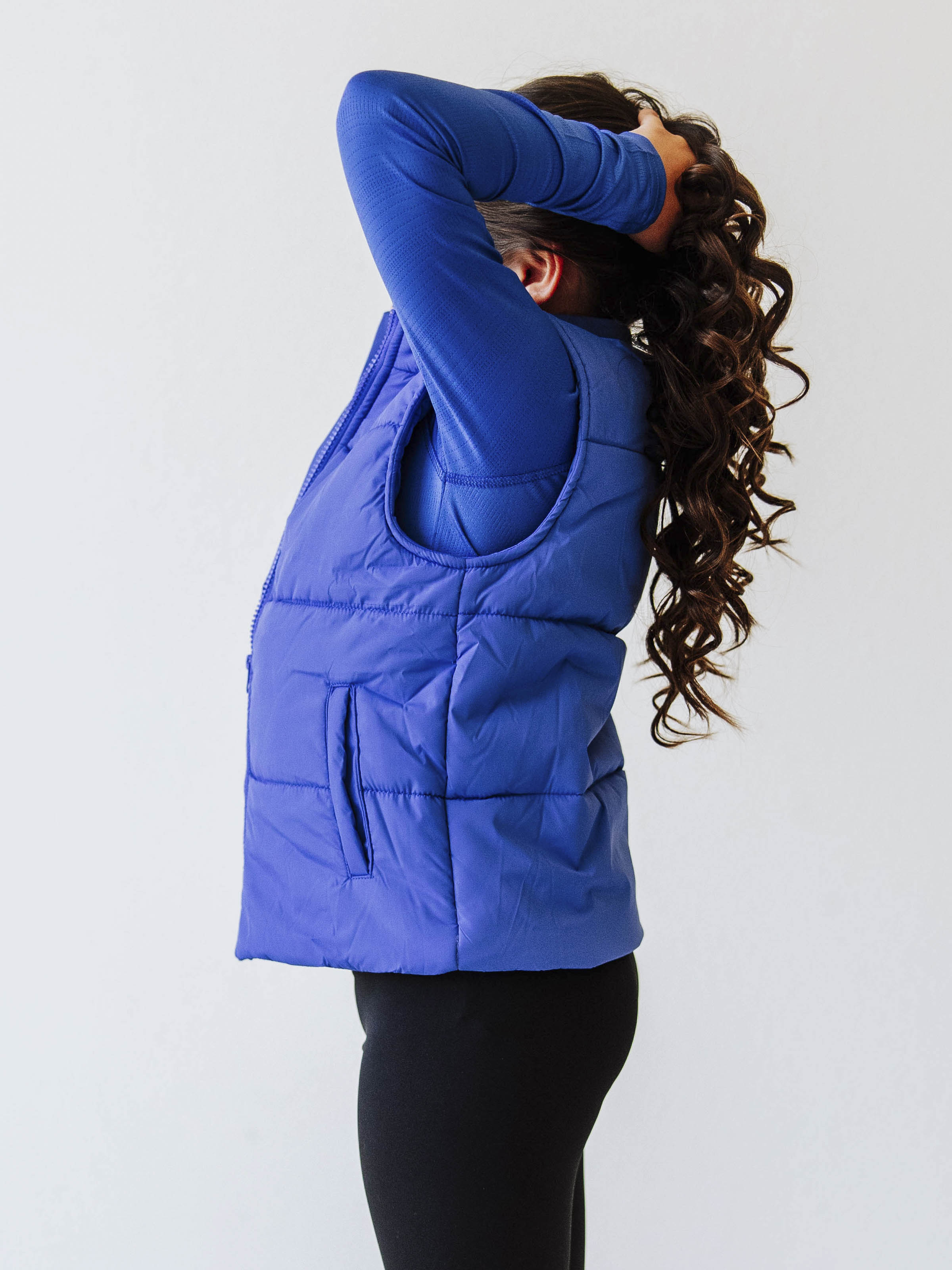 Puffer Vest - Royal Blue