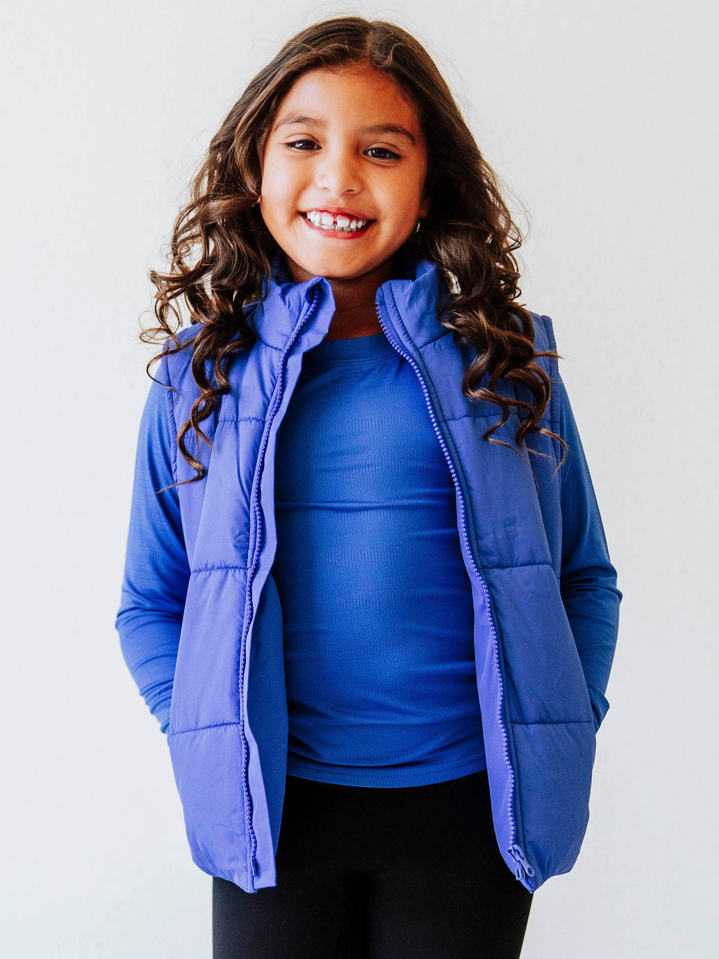 Puffer Vest - Royal Blue