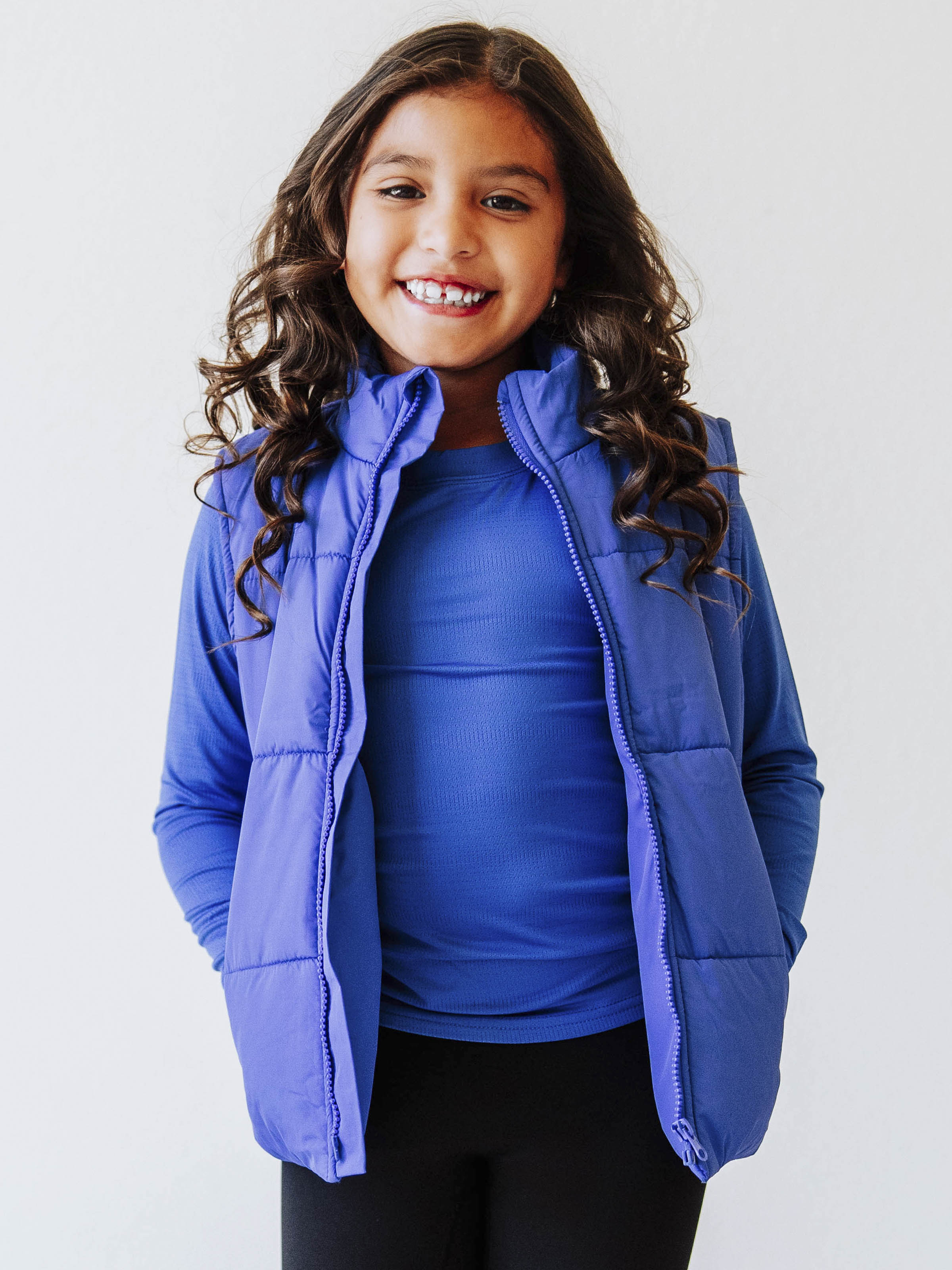 Puffer Vest - Royal Blue