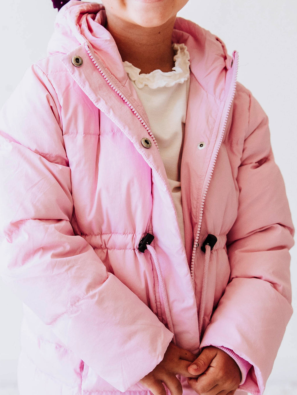 Puffer Jacket - Rose Mist