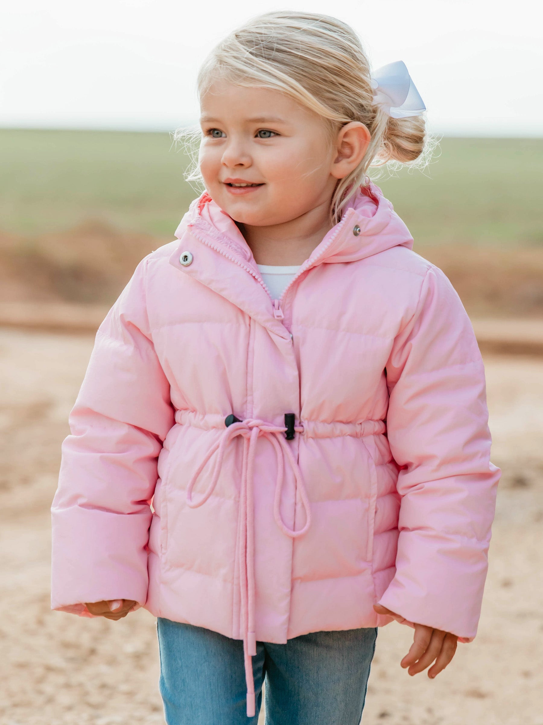 Puffer Jacket - Rose Mist