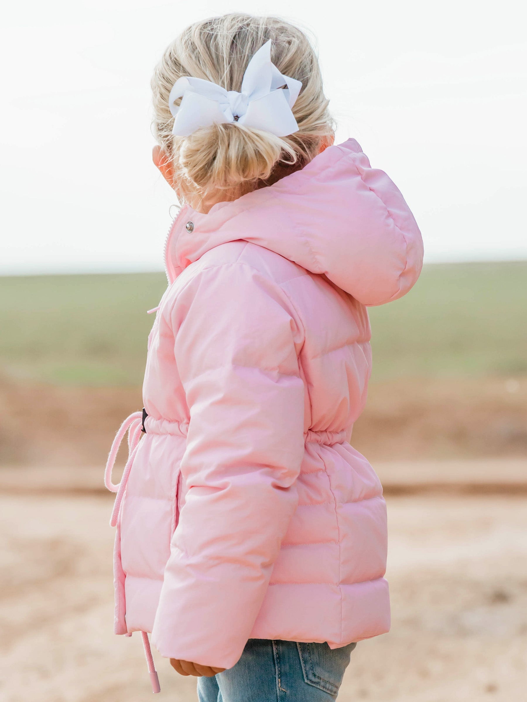 Puffer Jacket - Rose Mist