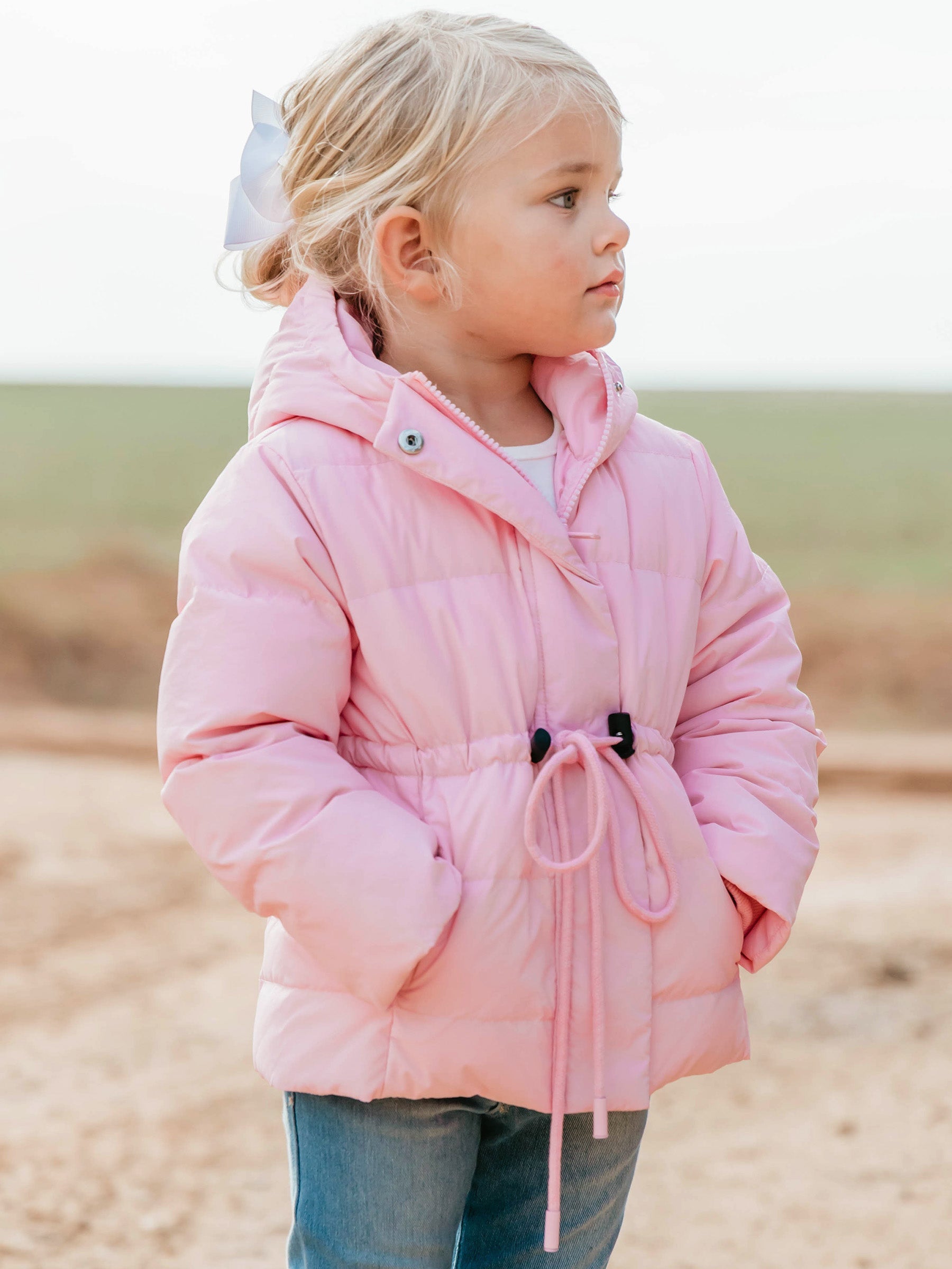 Puffer Jacket - Rose Mist