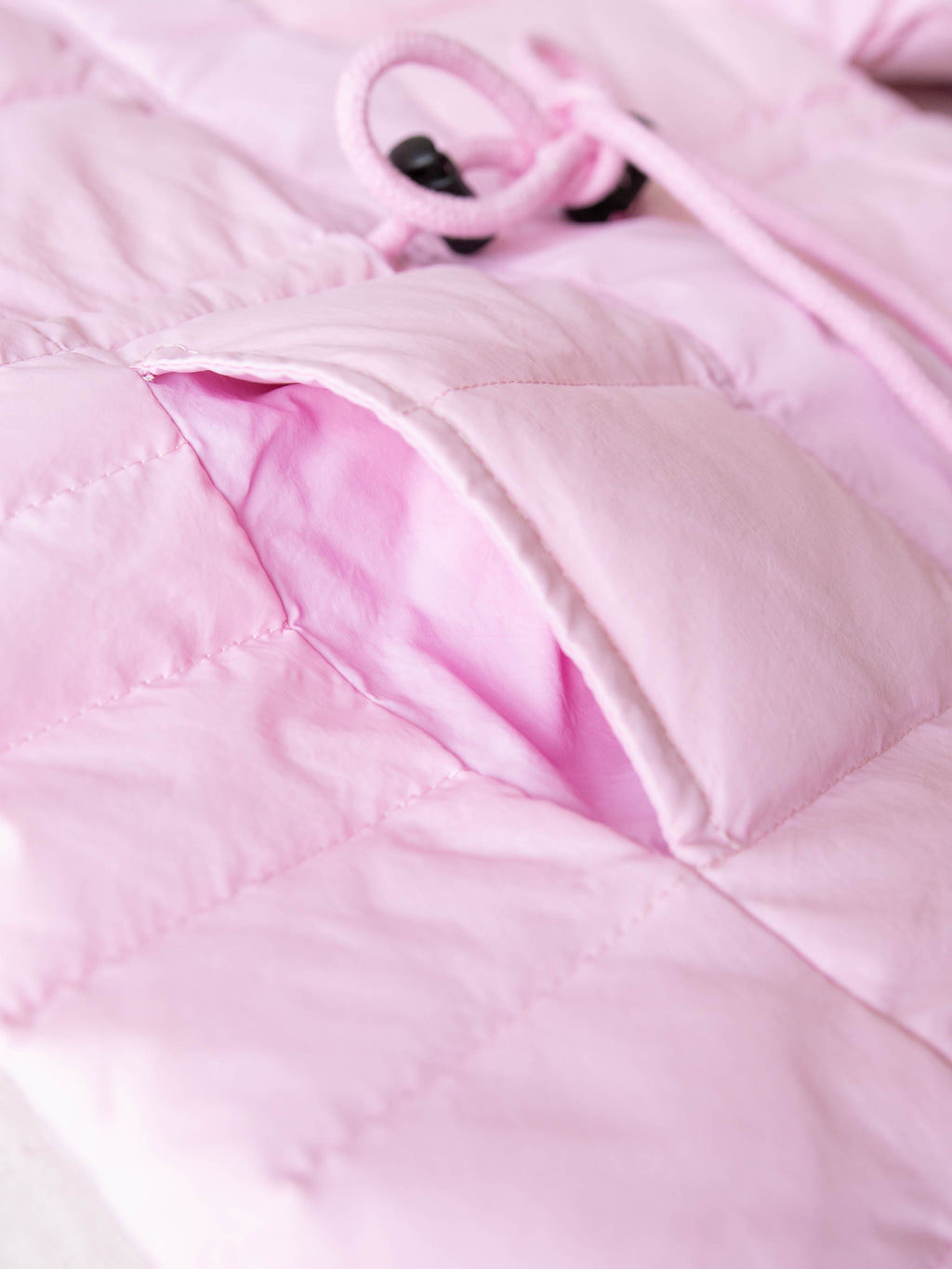 Puffer Jacket - Rose Mist