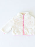 Sherpa Full Zip Jacket - Cream