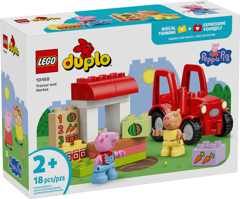 10468 LEGO® DUPLO® Peppa Pig Tractor and Market