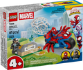 11206LEGO® ǀ Marvel Spidey And His Amazing Friends Spidey on his Motorcycle vs. Rhino