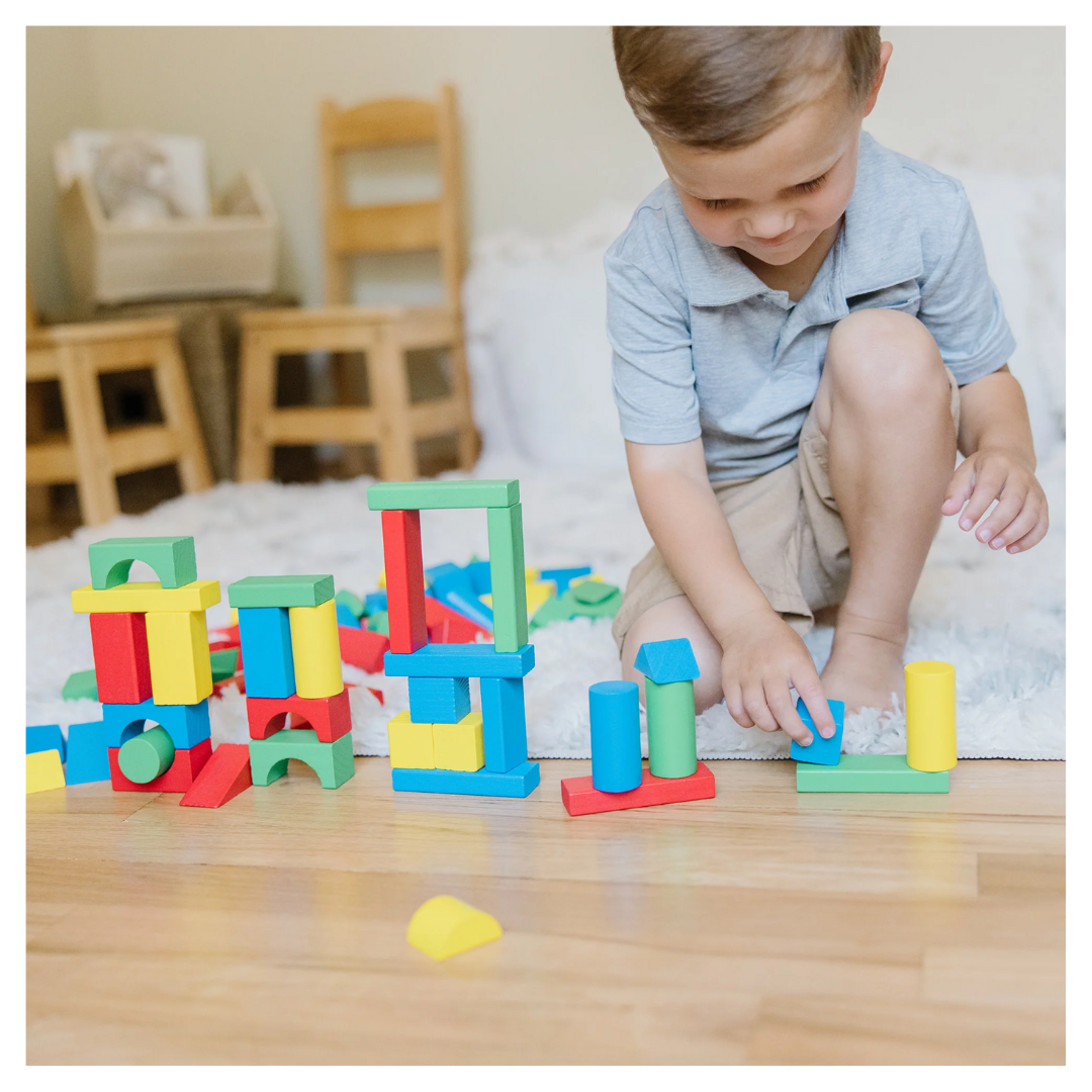 100 Wooden Blocks Set