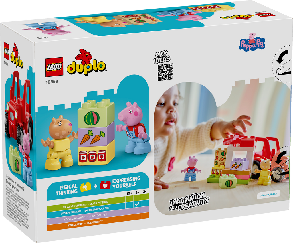 10468 LEGO® DUPLO® Peppa Pig Tractor and Market