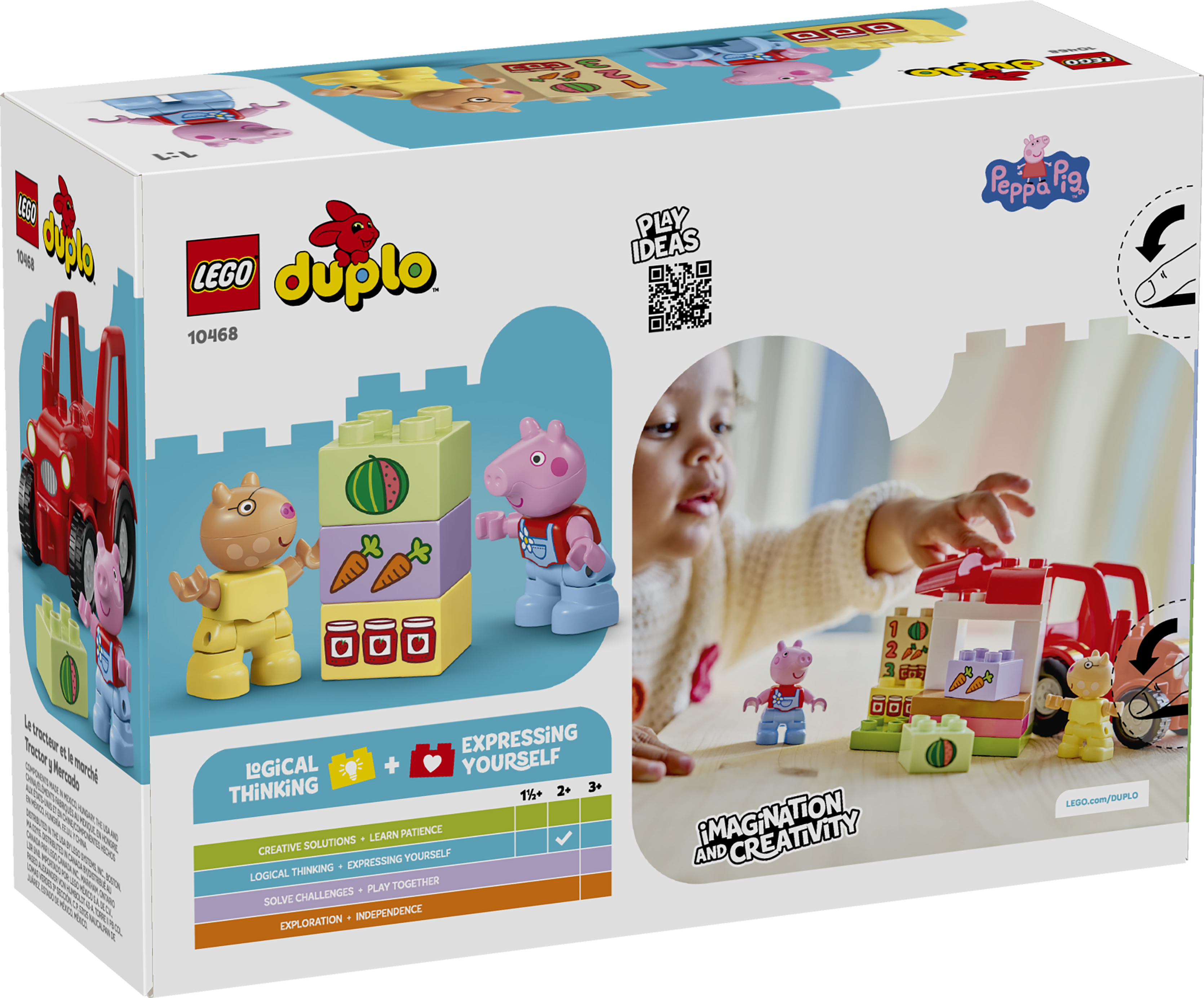 10468 LEGO® DUPLO® Peppa Pig Tractor and Market