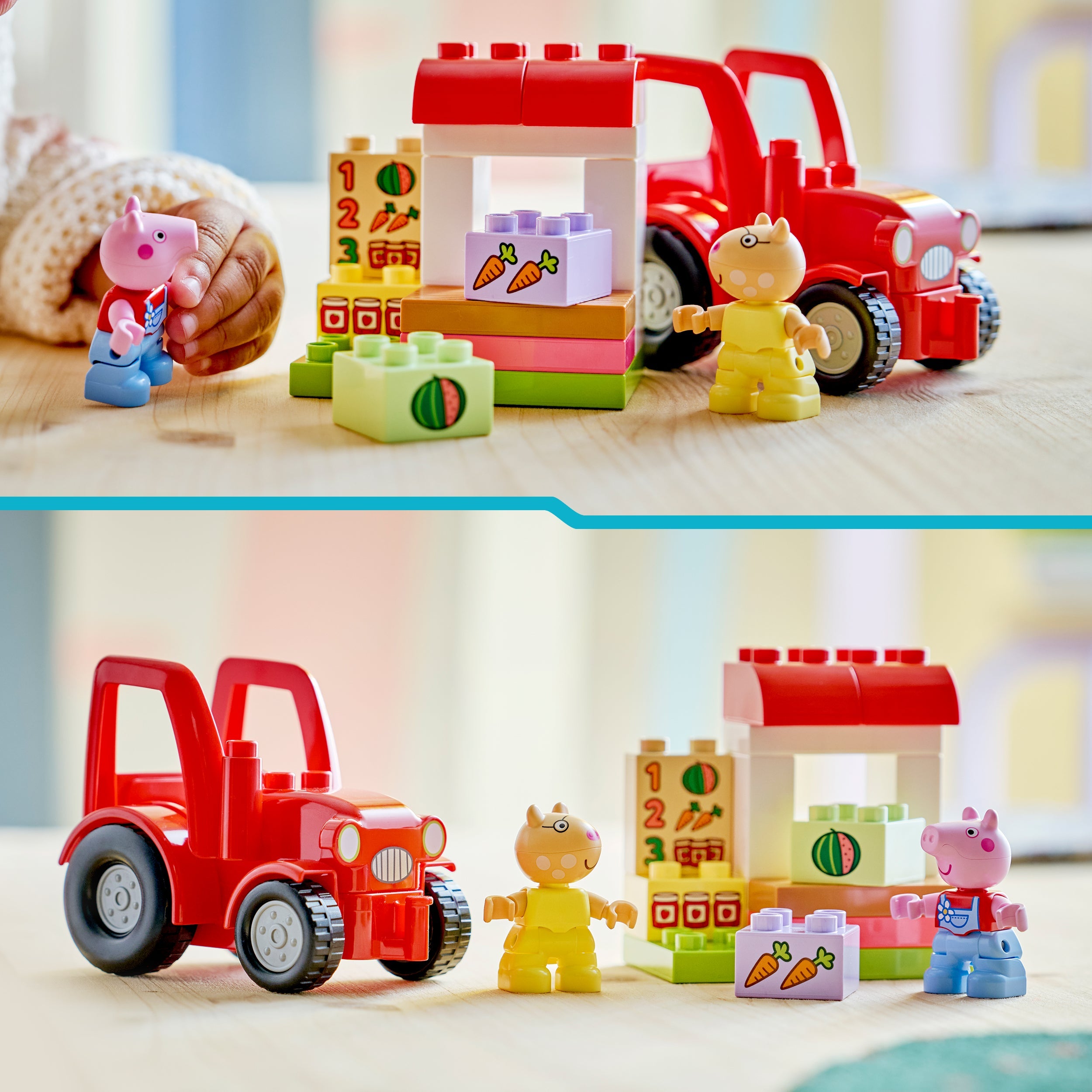 10468 LEGO® DUPLO® Peppa Pig Tractor and Market